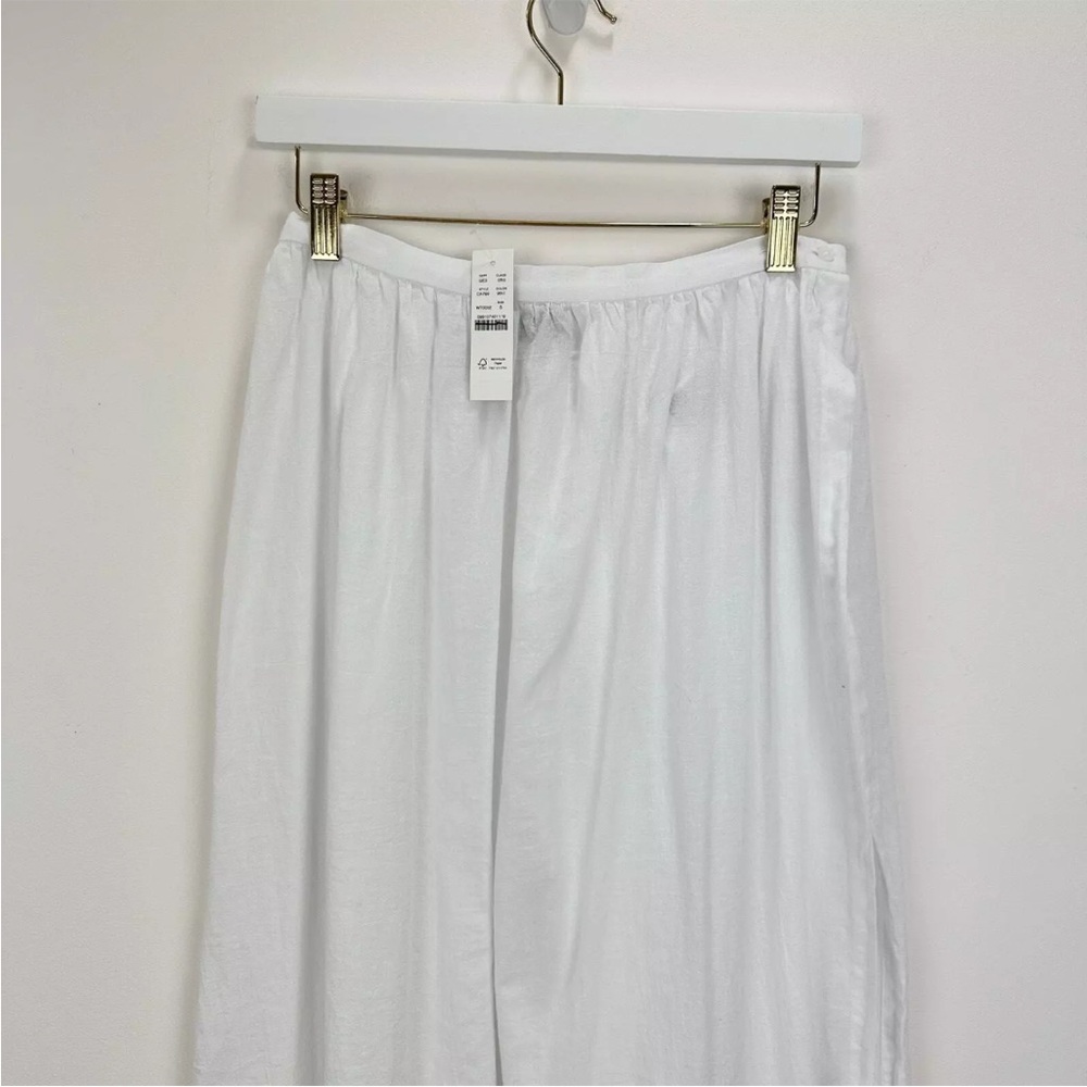 Jcrew Beach cotton white midi skirt - Picture 12 of 14